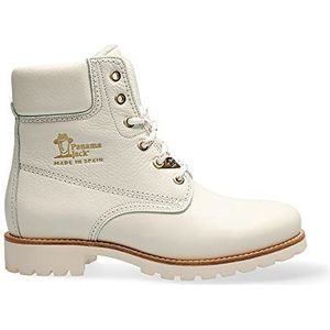 Panama Jack Panama 03 Igloo B2 Brogue Veterschoenen voor dames, wit B055, 42 EU