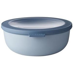Mepal - Multikom Cirqula vershouddoos - 1250 ml - Rond - Nordic blue