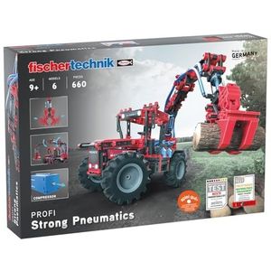 fischertechnik - PROFI Strong Pneumatics - Bouwpakket - Pneumatisch Aangedreven - Voor Kinderen Vanaf 9 Jaar