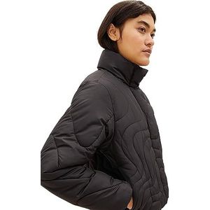 TOM TAILOR Denim Dames 1037589 jas, 14482-Deep Black, L, 14482 - Deep Black, L