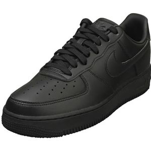 Nike Air Force 1 '07 Fresh herensneakers, Black Anthracite Black Black Black, 42.5 EU