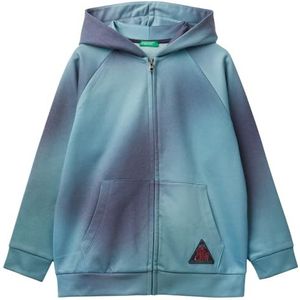 United Colors of Benetton Giacca C/CAPP M/L 34gsc505s cardigan, meerkleurig, 140 cm kinderen en jongeren