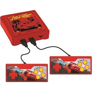 Lexibook JG7800DC-1 Plug 'N Play-TV-spelconsole met 300 spelen, rood
