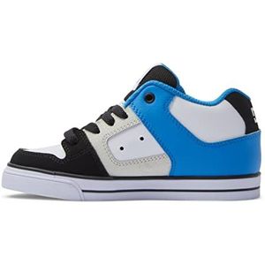 DC Shoes Pure Mid Sneaker, zwart/blauw/grijs, EU 28, Black Blue Grey, 28 EU