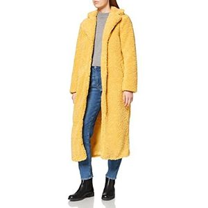 NA-KD Oversized teddyjas voor dames, Geel, 34