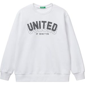 United Colors of Benetton Shirt G/C M/L, Wit, 140