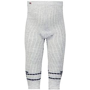 Tommy Hilfiger Uniseks baby Varsity leggings, gemengd grijs, 74 cm