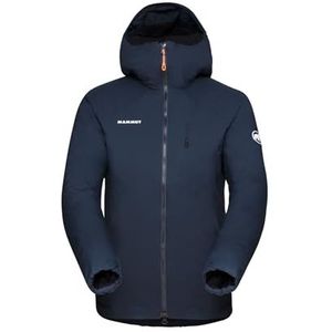 Mammut Rime IN Flex jas met capuchon dames blauw/zwart, Marine/zwart, S