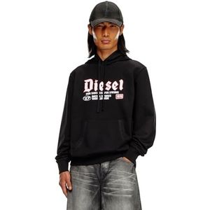 Diesel Ginn K45 Hoodie Zwart Man