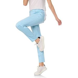 Goldenpoint Skinny Plain Leggings voor dames, Blauw, S