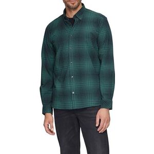 s.Oliver Regular fit: overhemd van stretch katoen met button-down kraag, 67n2, L