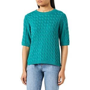 VICHAO O-Neck 2/4 Cable Knit TOP/SU-NOOS, Alhambra, XS