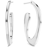 Calvin Klein - Harmonious Connection - Creolen - Roestvrij Staal - Kristallen