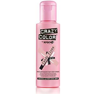 Renbow Crazy Color Semi-permanente haarkleurverf, snoezige floss 65-100 ml, 1 stuk (1 x 115 g)