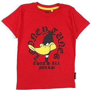 Eleven Paris T-shirt voor jongens, Rood, 10 Jaar