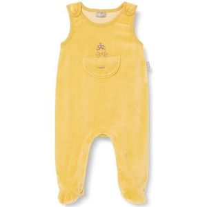 Sigikid Unisex Nicki Rompertje Classic Baby voor jongens en meisjes, geel, 62, geel, 62 cm