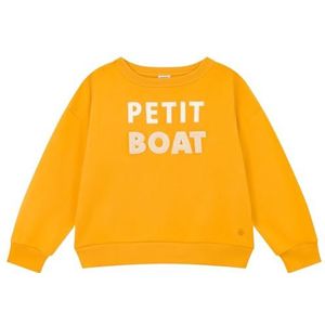 Petit Bateau Sweatshirt voor jongens, Boudor geel, 10 Jaar