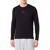HUGO - Shirt - Zwart - Lange Mouwen - Logoprint
