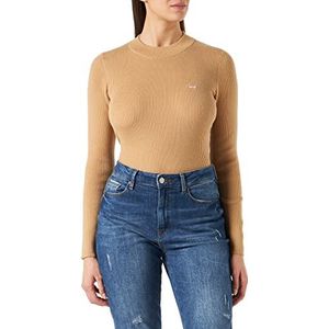 Levi's Crew Rib Sweater Sweatshirt Vrouwen, Iced Coffee, L