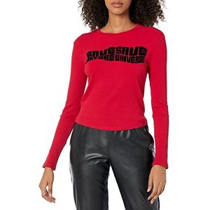 Desigual Women's TS_SANDRINI 3014 Scarlet T-shirt, rood, S