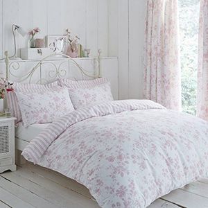 Charlotte Thomas Amelie Paspel dekbedovertrekset, polyester, roze, bedden