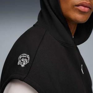 Puma - Capuchon Hoodie - Puma Black - Regular Fit - Mouwloos