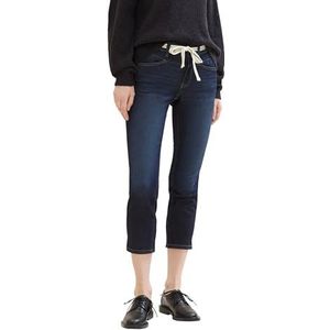 TOM TAILOR Alexa Slim Jeans voor dames, 10138 - Rinsed Blue Denim, 27W x 26L