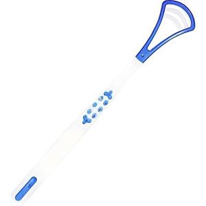 PARENCE.- Drietraps tongschraper - hygiënisch, ergonomisch, duurzaam - Tongschraper - 18cm, willekeurige kleur