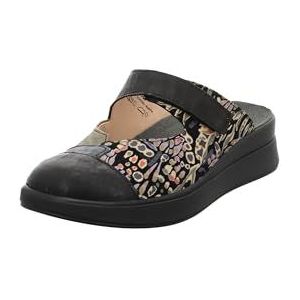 Think Meggie clogs voor dames, met leren voering, meerkleurig 9000, 36 EU, meerkleurig 9000, 36 EU