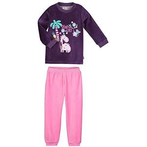 Pyjama meisjes lange mouwen violet Dino Girl - grootte - 3 jaar (98 cm)