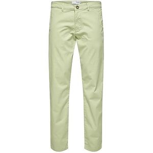 SELETED HOMME Men's SLHSLIM-New Miles 175 Flex Pants W N Chino, Lint, 30/32, Lint, 30W x 32L