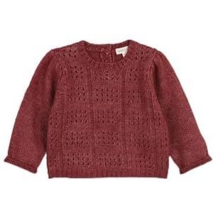 Gocco Speciale gebreide trui voor baby's, donkere aardbeien, standaard, Donkere aardbeien, 9-12 Maanden