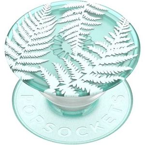 PopSockets: PopGrip Plant - Uittrekbare Standaard en Greep Gemaakt van Plantaardig Materiaal met een Verwisselbare PopTop voor Smartphones en Tablets - Fern