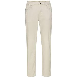 camel active Heren Relaxed Fit 5-Pocket Broek, beige, 31W / 32L