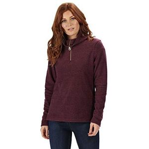 Regatta Dames Solenne 1/2 Zip Outdoor Stripe Fleece Pullover