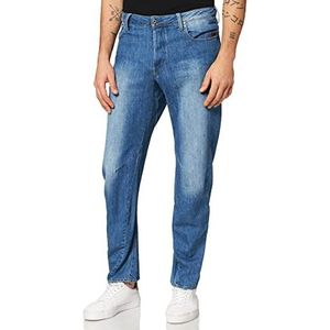 G-STAR RAW Arc 3d Relaxed Tapered Loose Fit Jeans voor heren, blauw (Medium Aged 9641-071), 32W x 34L