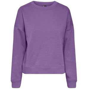 PIECES Pcchilli Ls Sweat Noos Sweatshirt voor dames, Bellflower, XL