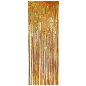 BigBuy Home Gouden gordijn, 200 x 100 cm