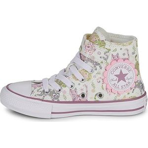 Converse Chuck Taylor All Star Easy-on Feline Florals sneakers voor jongens, Vintage White Dreamy Dahlia, 33.5 EU