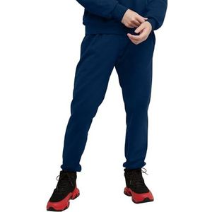 Hanes Men's Ultimate Cotton Fleece Pant,Navy,Large