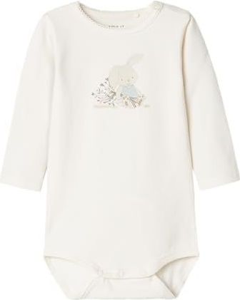 NAME IT - Nbfnejse Ls Body Box - Rompertje - Jet Stream - Lange Mouwen voor Babymeisjes