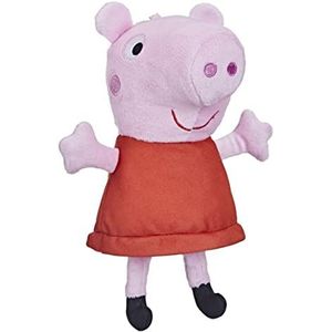 Peppa Pig Peppa pluche dier, ride en groens, interactief pluche dier met geluidseffecten, speelgoed voor kleuters