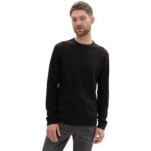 TOM TAILOR heren trui, 29999 - Black, M