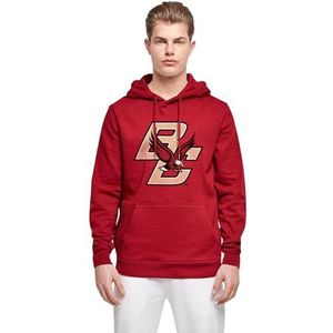 Merchcode Mannelijke hoodies Boston College - Eagles Basic Hoody, regular fit, XXL, bordeaux, XXL
