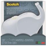 Scotch C43-ELPHT plakband in olifantendesign, 1 rol Magic plakband 19 mm X 8, 89 M C43 Elephant EU, wit