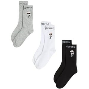 Karl Lagerfeld - Lot de 3 Paires Sokkel - Multicolore - 35-38