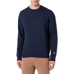 Champion Rochester 1919 Logo - C-logo Heavy Poly-Fleece Crewneck Sweatshirt, Nachtblauw, M FW23, Blu Notte, M