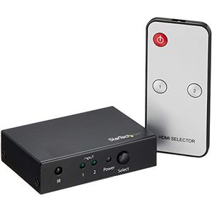 StarTech.com 2-poorts HDMI Switch - 4K HDMI Switch Box - Ultra HD 4K 60Hz
