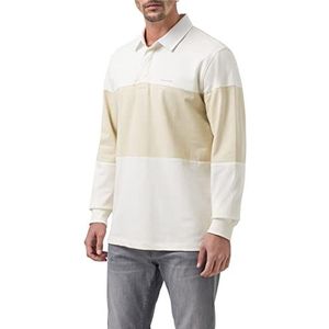 Pierre Cardin Heren Polo Rugby Sweatshirt, Castle Wall, 3XL, Castle Wall, 3XL