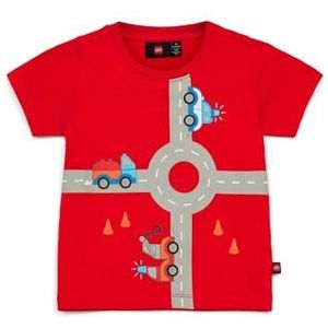 LEGO T-shirt voor jongens, rood, 98 cm